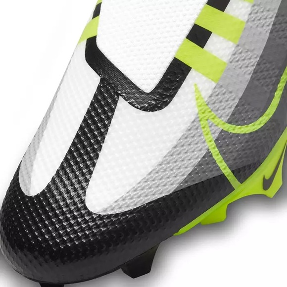 Nike Vapor Edge Pro 360 Black/Red Football Cleats Mens Size 7 DQ3670-071 - Picture 5 of 10